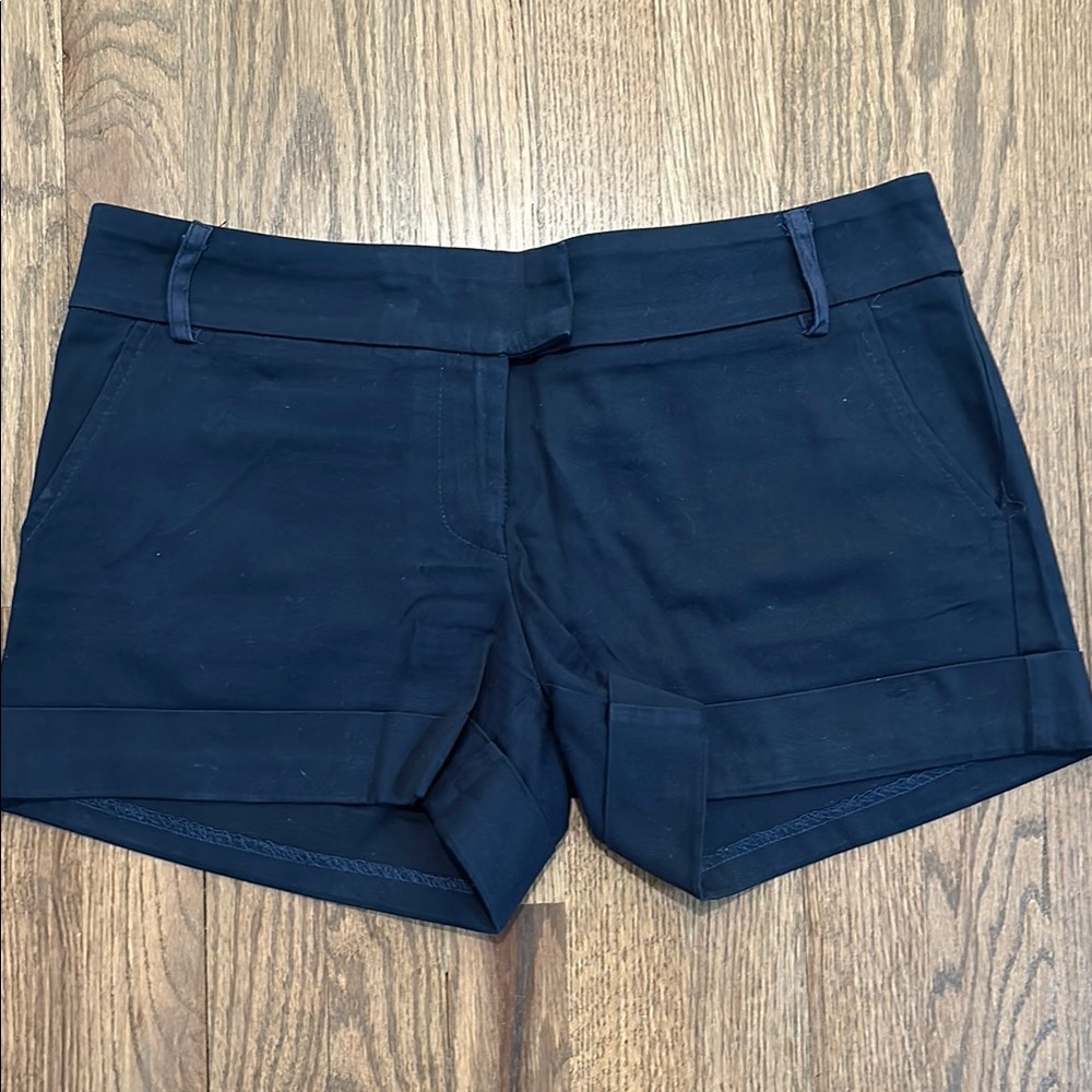 Necessary Objects Dark Blue Women's Bermudas